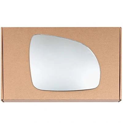 Image of Less4spares Wing Mirror Glass Right Compatible with Kia Picanto 2008 2011 STICK ON Driver Off Side Convex