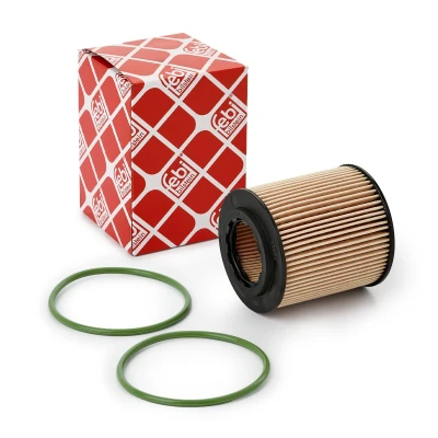 Image of 1651079J50 Oil Filter FEBI BILSTEIN 33469 with seal ring gaskets Insert VAUXHALL: Vectra Mk2 CC, Zafira Mk2, Astra Mk5, SAAB: 9 3 Estate