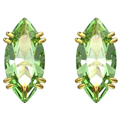Image of Swarovski GEMA Earrings, Women&#039;s, Size: One Size, Green