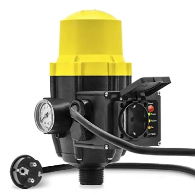 Image of TROTEC Electronic Pressure Switch TDP DSP Pump Control Monitor for Water Pumps, Domestic Waterworks, Garden Pumps Max. 10 Bar, with Cable and Plug