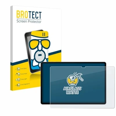Image of brotect Anti Glare Glass Screen Protector Matte compatible with Samsung Galaxy Tab S10 Plus 5G Scratch 9H Protection Film