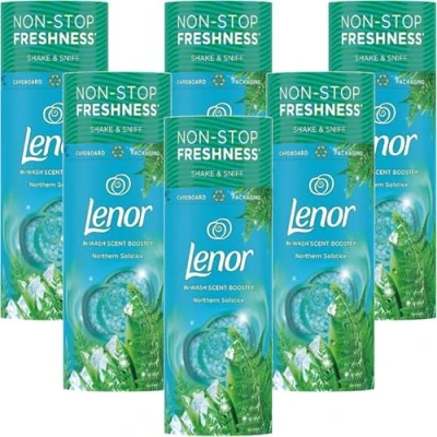 Image of 6x Lenor In Wash Scent Booster Northern Solstice 176g