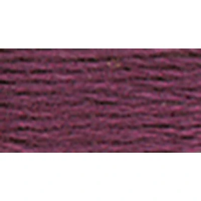 Image of DMC 117 3834 Mouline Stranded Cotton Six Strand Embroidery Floss Thread, Dark Grape, 8.7 Yard