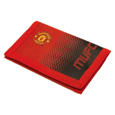 Image of Manchester United FC 2428 Nylon Wallet Unisex Children’s, Red