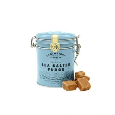 Image of Cartwright &amp; Butler Salted Caramel Fudge in Tin 175 g