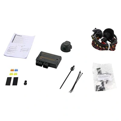 Image of 8T0055202 Electric Kit, towbar WESTFALIA 305214300113 13 pin connector Activation required