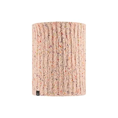 Image of Buff Knitted &amp; Fleece Neckwarmer KIM PALE PINK Women One size