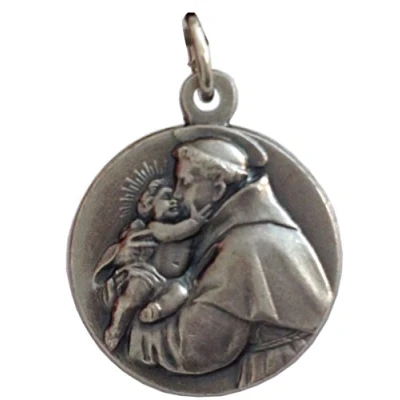 Image of Saint Anthony of Padua Medal The Patron Saints Medals