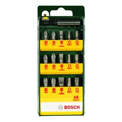 Image of Bosch Accessories 2607019453 Screwdriver Set (16 Piece)