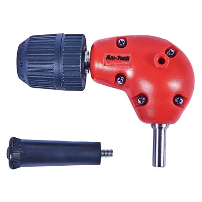 Image of Amtech F3045 10mm (3/8&quot;) Right Angle Drill Attachment with keyless Chuck