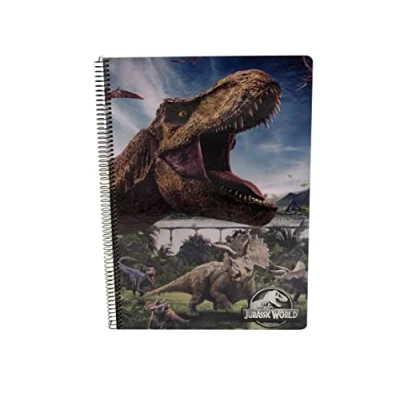 Image of Jurassic World 80 Sheets Folio Notebook (CyP Brands)