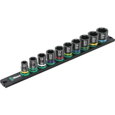Image of 9607 Magnetic Rail B Impaktor 1, Socket with 10 Wrenches 05005451001
