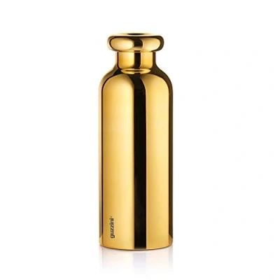 Image of Guzzini Travel Thermal Bottle, Stainless Steel, Gold, 0