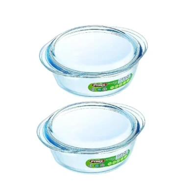 Image of Pyrex Essentials 1L Round Casserole