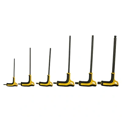 Image of Stanley FatMax Torx Key Set, T10 T30, Torsion Resistant Steel, Black Oxidized Finish, Bi Material Handle