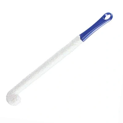 Image of OFKPO Wine Glass Cleaning Brush Bottle Soft Bendable Spongy Decanter &amp; Glassware