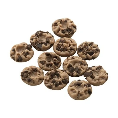 Image of MyTinyWorld 6 x Dolls House Miniature Small Chocolate Cookies