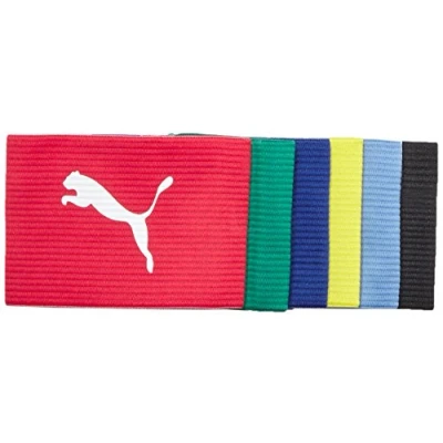 Image of Puma Fundamentals Unisex Captains Armband Size:UA Pack of 12 (Assorted Color)
