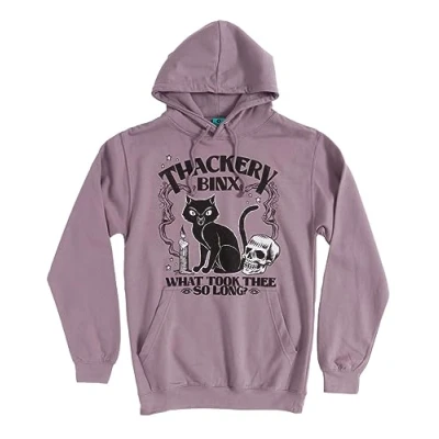 Image of Disney Hocus Pocus Thackery Binx Lilac Hoodie