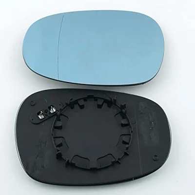 Image of Fits BMW 3 Series, For 2008 to 2011 Heated Base Wide Angle Wing Mirror Glass LEFT HAND (UK Passenger Side)