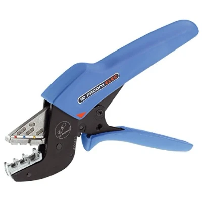 Image of Facom Ratchet Crimping Pliers for Insulated Terminals