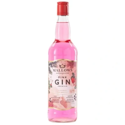 Image of Expressions Pink Gin by Mallows, 70cl, 37.5% ABV