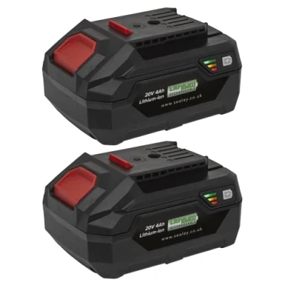 Image of Sealey Power Tool Battery Pack 20V 4Ah Kit for SV20 Series