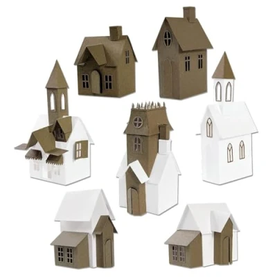 Image of Sizzix Village Collection by Tim Holtz, 665564, Multicolor, One Size