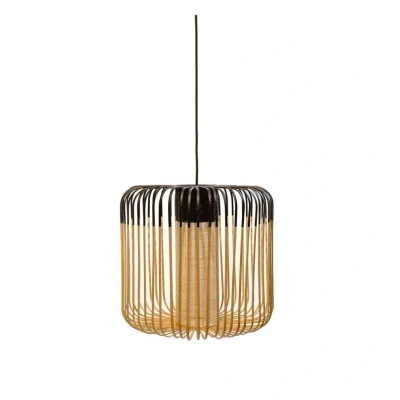 Image of Forestier Bamboo Light M pendant lamp 45 cm black