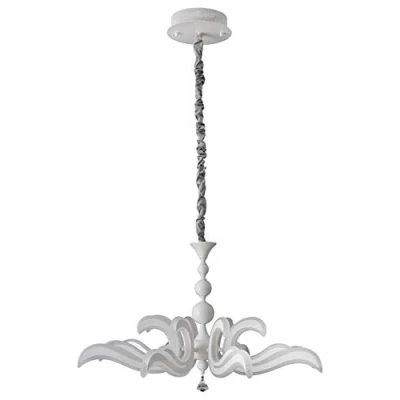 Image of Ludwig Dimmable LED Pendant Ceiling Light White 2700K Remote Control
