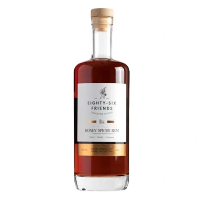 Image of Eighty Six Friends Honey Spiced Rum, 700ml