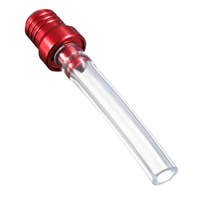 Image of Fuel Tank Breather Pipe,Anti Reverse Gas Petrol Cap Valve Vent ATV Dirt Bike (Red)