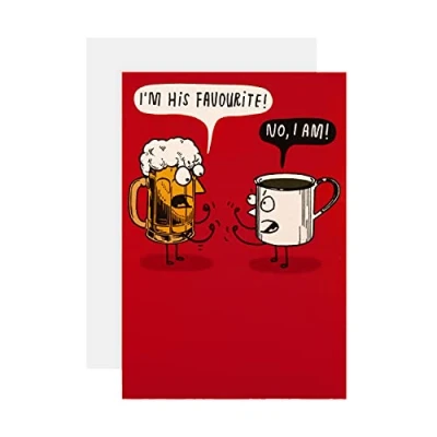 Image of Hallmark Father&#039;s Day Card from Funny Cartoon Style Shoebox Design