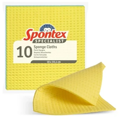 Image of Spontex Specialist 10 Sponge Cloths