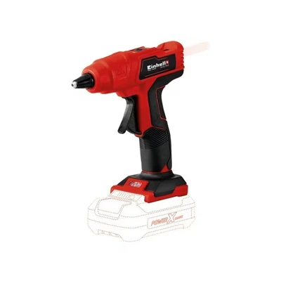 Image of Einhell Power x Change 18V Cordless Glue Gun Rechargeable Hot For Crafting, DIY, Woodwork, Upholstery TE CG 18 Li Solo With 5 11mm Sticks (Battery Not Included)