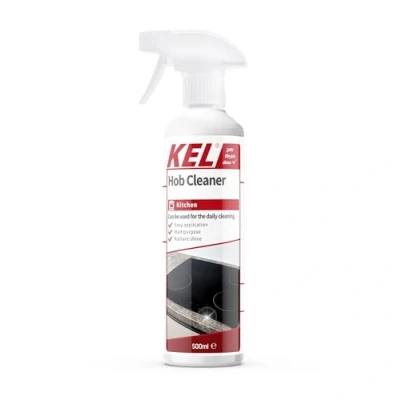 Image of KEL Hob Cleaner Spray, Grease Remover &amp; Kitchen Degreaser, Ceramic Gas 500ml