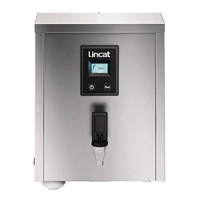 Image of Lincat DE252 Stainless Steel Auto Fill Wall Mounted Water Boiler MF, 5.5L Capacity, 448mm x 340mm 269mm