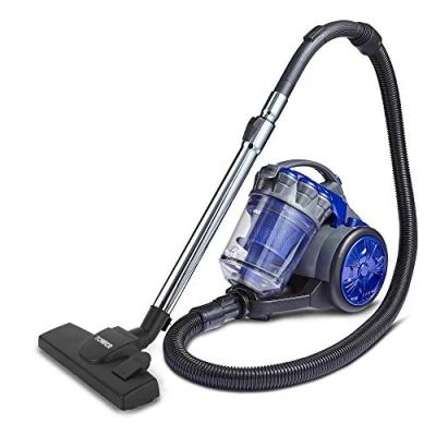 Image of Tower TXP10 Cylinder Vacuum Cleaner 700 W 2 in 1, Includes Crevice Tool, HEPA Filter, Blue, Litre Capacity