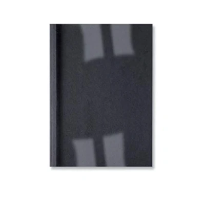 Image of GBC LeatherGrain Thermal Binding Covers, 3 mm, 30 Sheet Capacity, A4, Black, Pack of 100, IB451614
