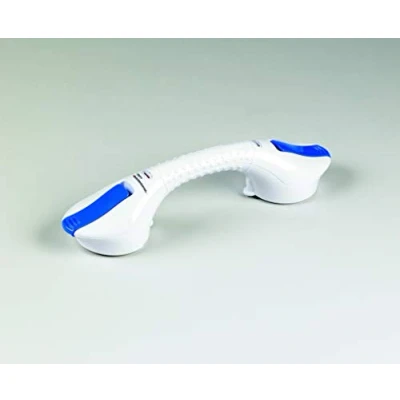 Image of HOMECRAFT Easybar Suction Grab Rail 500 mm, Bar for Bathroom Support in Shower or Bath, Use on Tiles, Glass, Porcelain Fibreglass, Aid Elderly &amp; Disabled, Secure, Stable