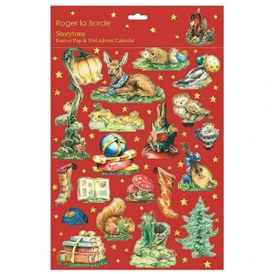 Image of Pop &amp; Slot Advent Calendar Storytime 3D Christmas Up Freestanding Rabbit