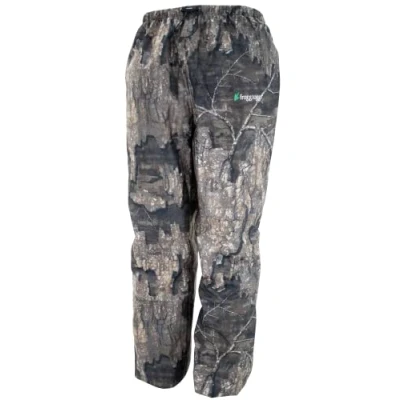 Image of FROGG TOGGS Men&#039;s Classic Pro Action Waterproof Breathable Rain Trousers Pants, Realtree Real Wood, XL