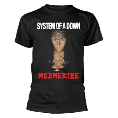 Image of Plastic Head System of A Down Mezmerize T Shirt M Black