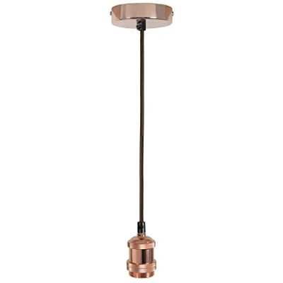 Image of Lyyt E27 Pendant Cord Set Bright Copper