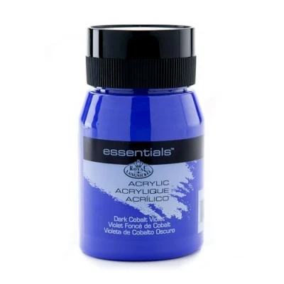 Image of Royal &amp; Langnickel RAA 5115 Essentials 500ml Acrylic Paint Dark Cobalt Violet