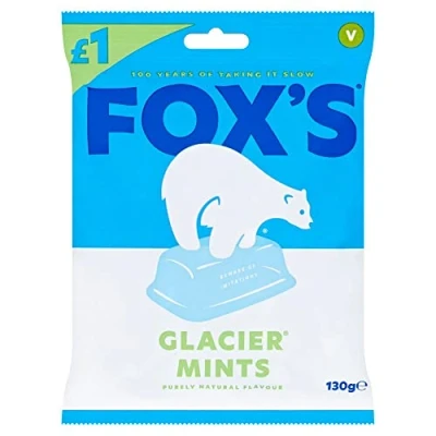 Image of Fox&#039;s 50 Percent Glacier Mints, 195 g