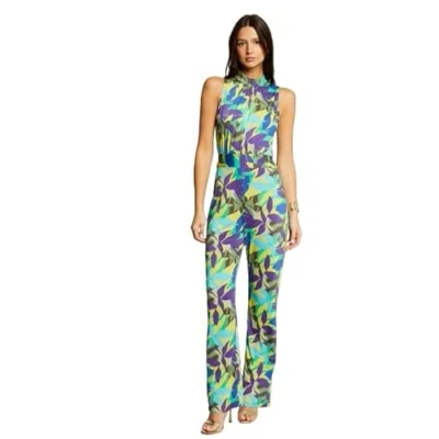 Image of MORGAN Women&#039;s 241 PUSE Jumpsuit, Multico, 14