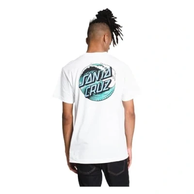 Image of POKEMING Santa Cruz Men&#039;s Wave Dot Regular T Shirt