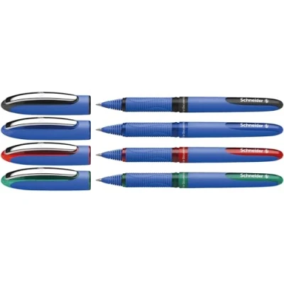 Image of Schneider Roller One hybrid C 05, tip cone, 0.5 mm, assorted colors, case of 4