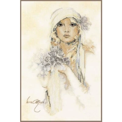 Image of Lanarte PN 0008013 Sara Moon/Lady with Lilac Flower, Pack of 1
